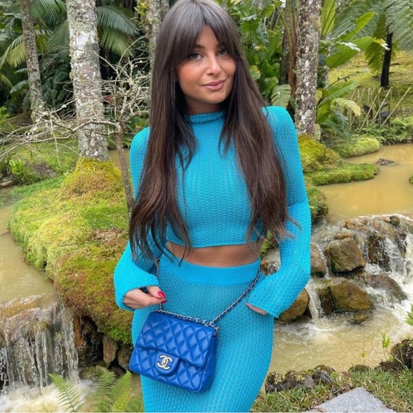 Zara 2-Piece Pointelle knit sweater and Skirt Set - Picture 10 of 12